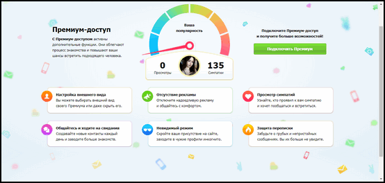 Преимущества премиума в ЛавПланете