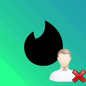 Удалить аккаунт в Тиндере логотип